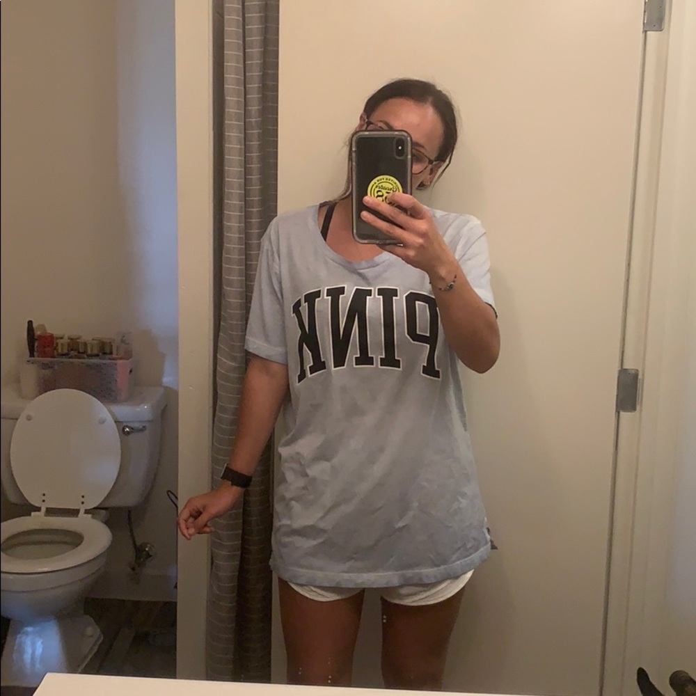 PINK oversized T shirt